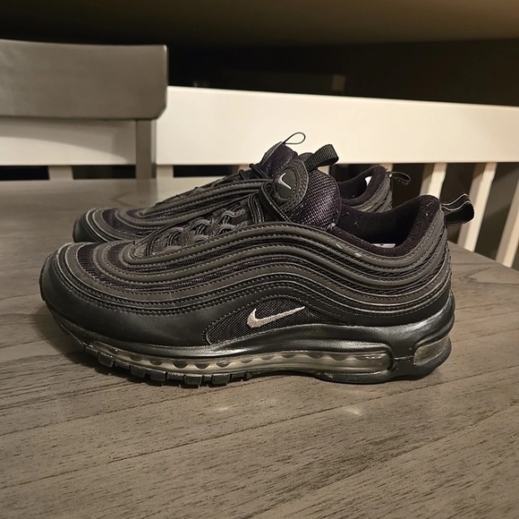 Nike Black Air Max 97 Sneakers - Picture 1 of 5